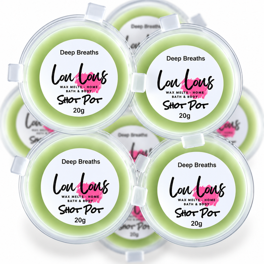 Deep Breaths Wax Melt Shot Pot