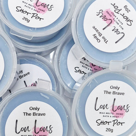 Only The Brave Wax Melt Shot Pot