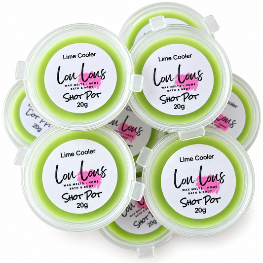 Lime Cooler Wax Melt Shot Pot