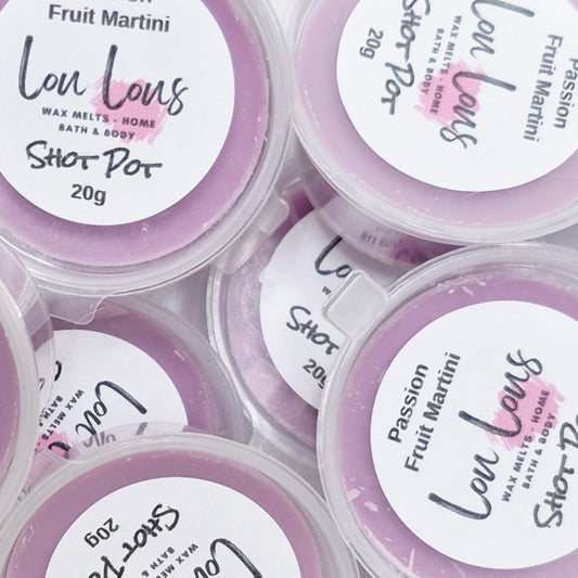 Passion Fruit Martini Wax Melt Shot Pot