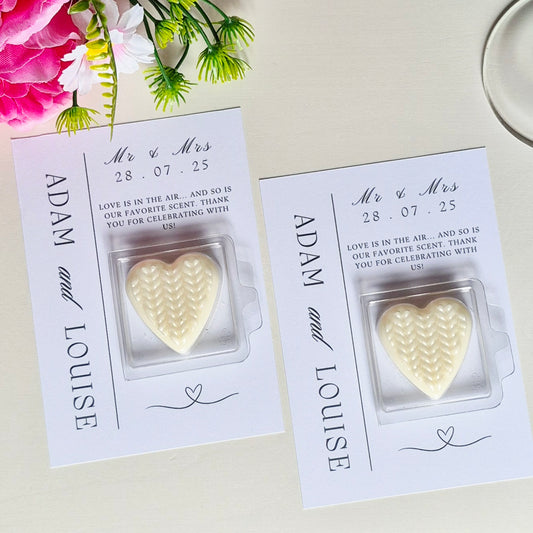 Wedding Favour Wax Melts Love Is In The Air