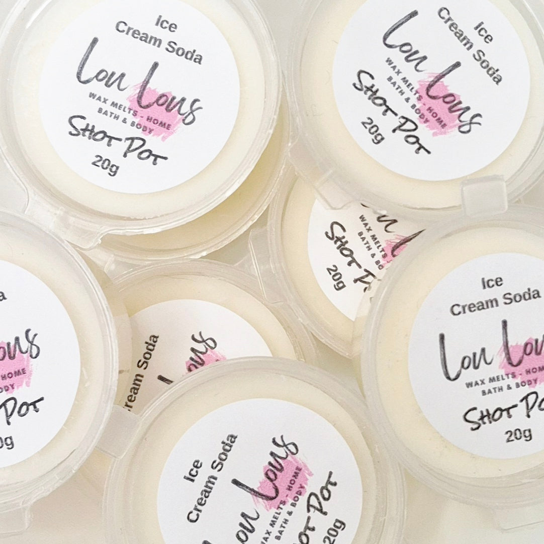 Ice Cream Soda Wax Melt Shot Pot