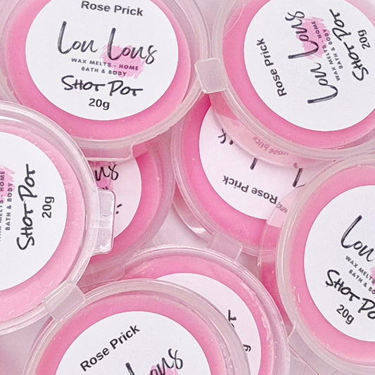 Rose Prick Wax Melt Shot Pot