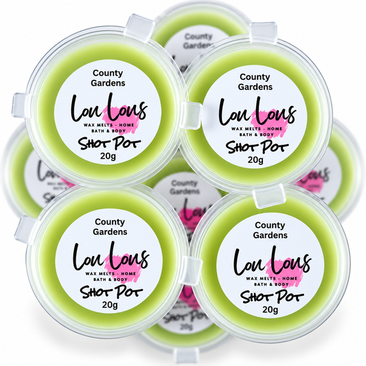 Country Gardens Flora Wax Melt Shot Pot