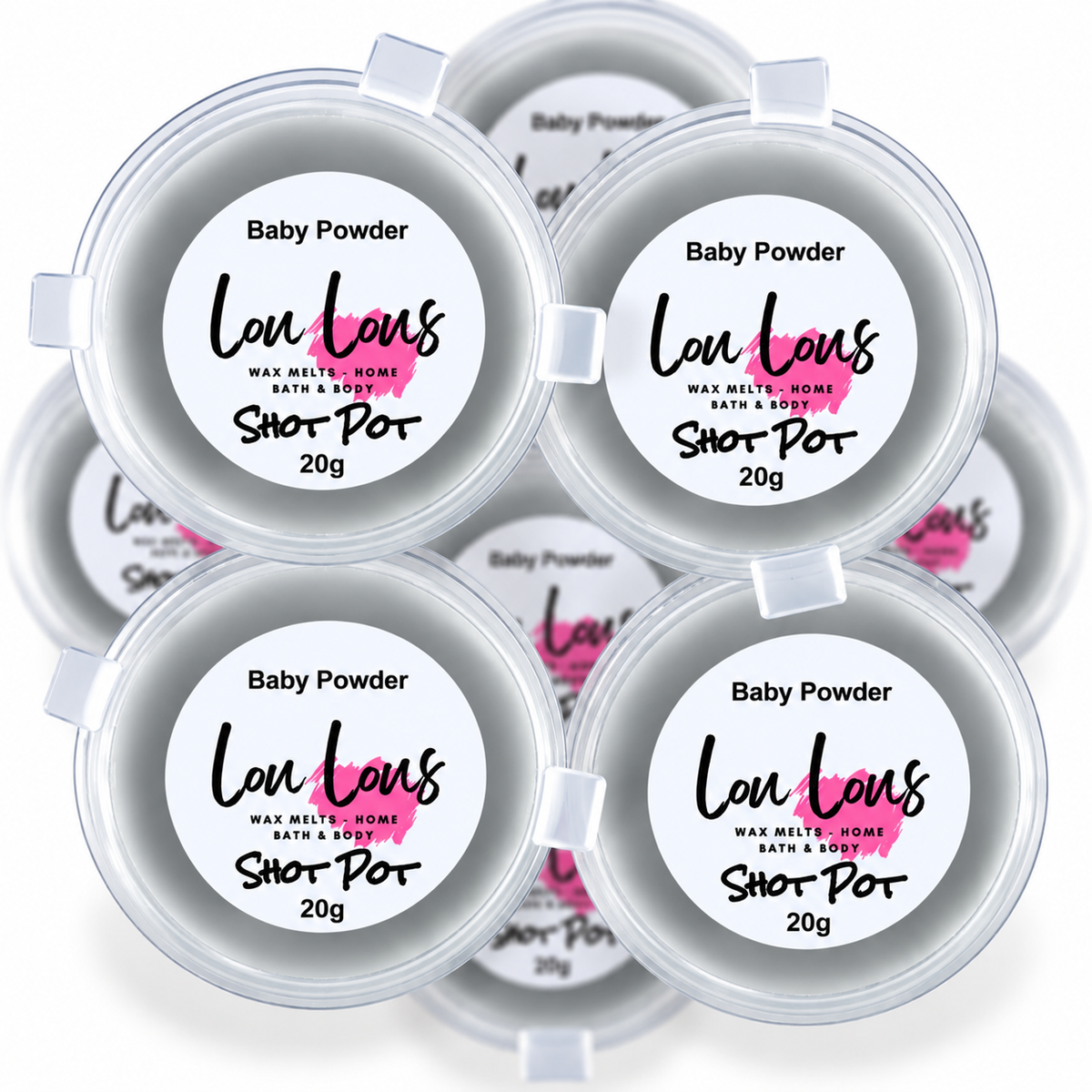 Baby Powder Wax Melt Shot Pot