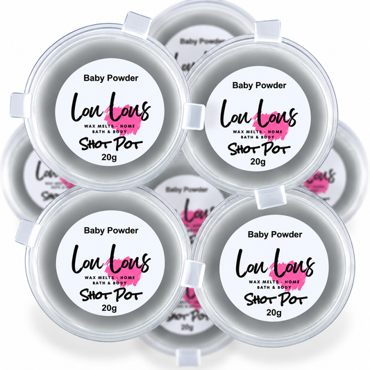 Baby Powder Wax Melt Shot Pot