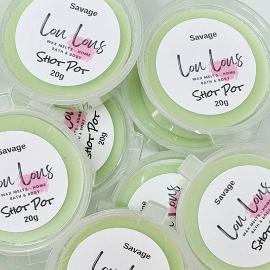 Savage Wax Melt Shot Pot