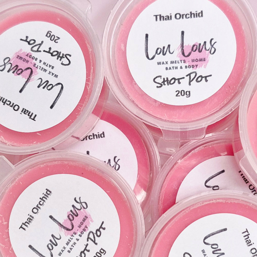 Thai Orchid Feb-reeze Wax Melt Shot Pot