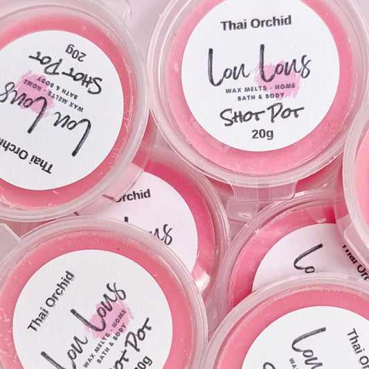 Thai Orchid Feb-reeze Wax Melt Shot Pot
