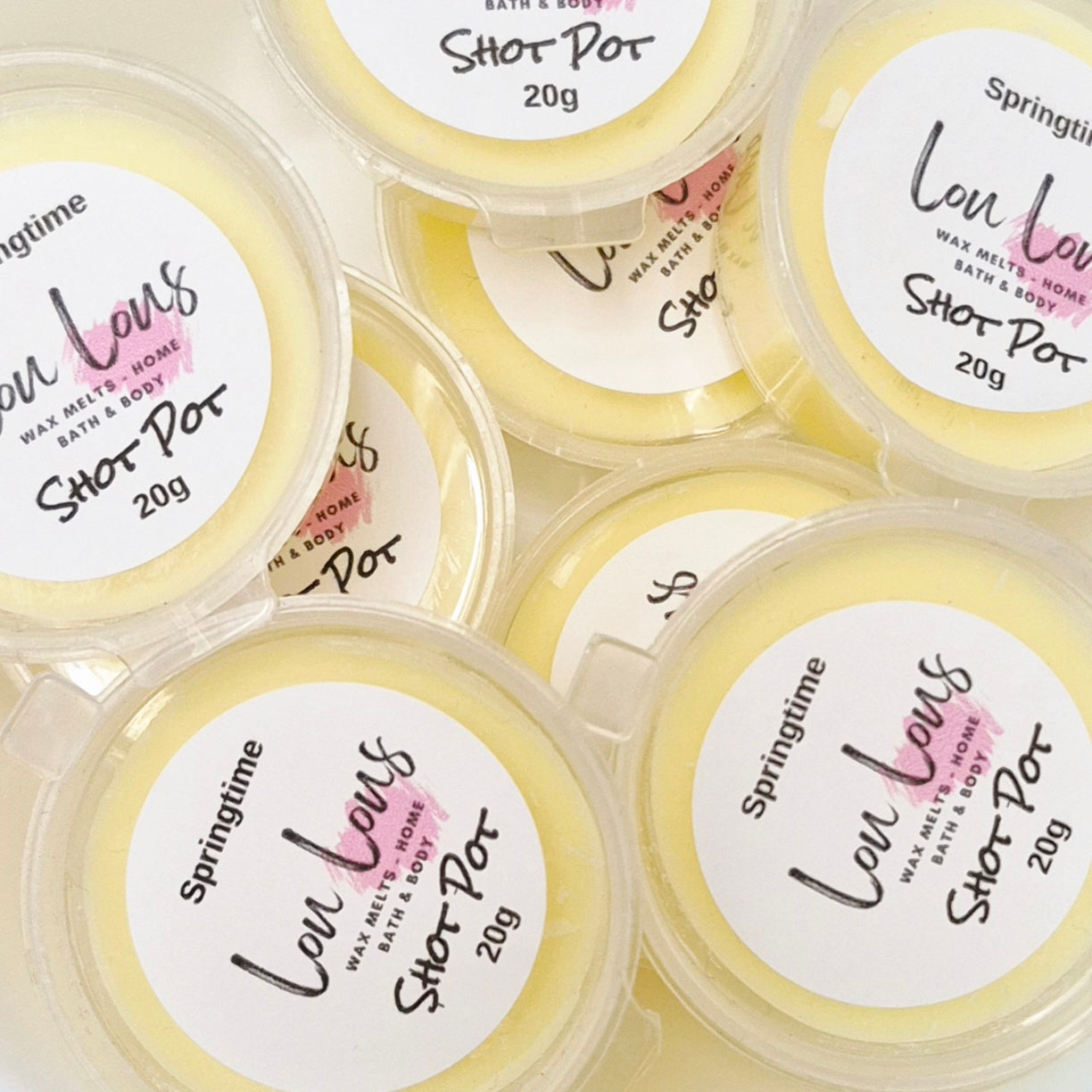 Springtime Flora Wax Melt Shot Pot