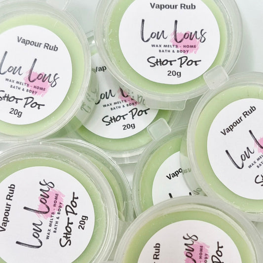 Vapour Rub Wax Melt Shot Pot