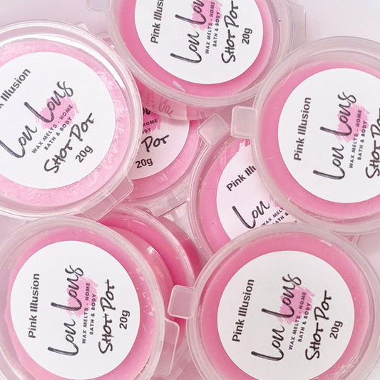 Pink Illusion Wax Melt Shot Pot