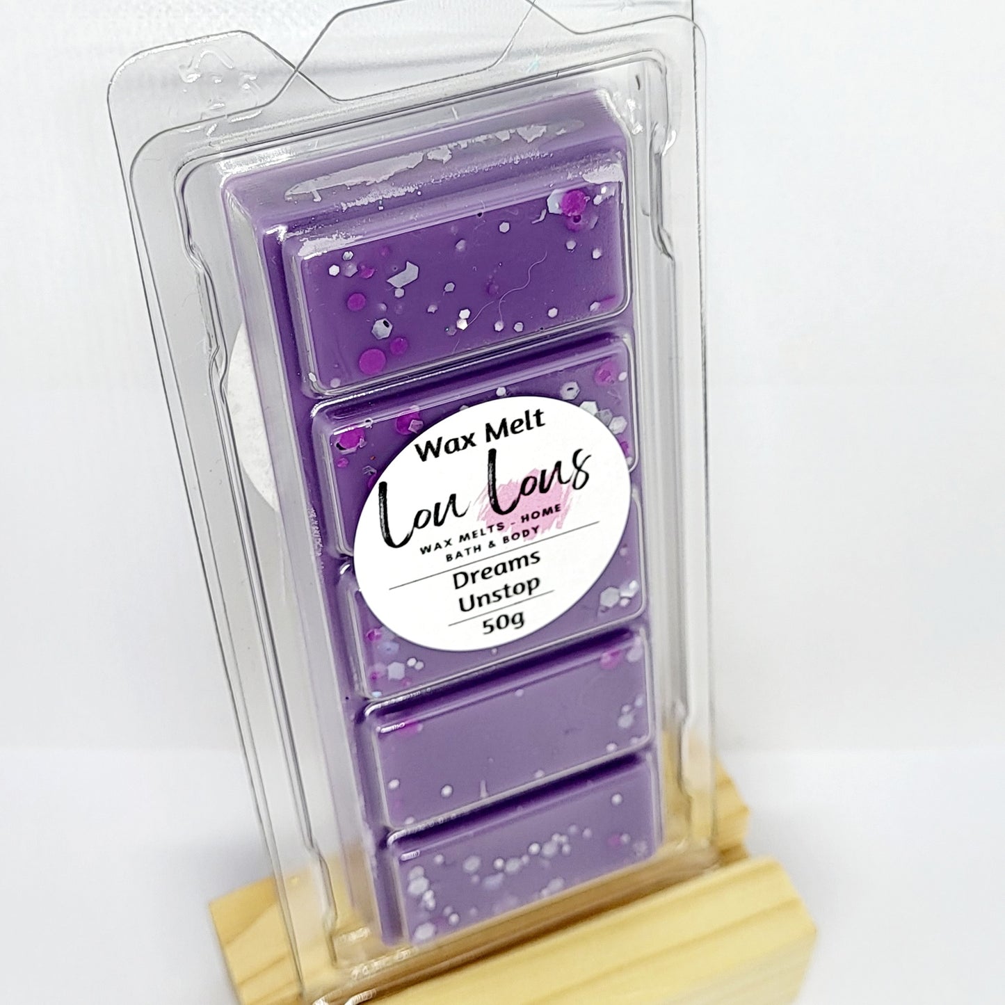 Wax melt snap bar scented in dreams unstop