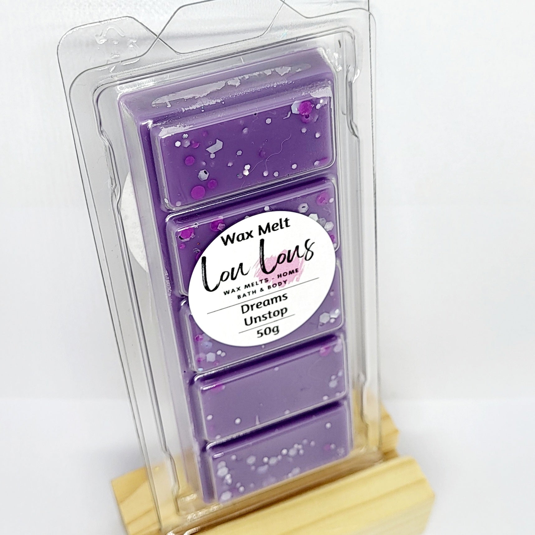 Wax melt snap bar scented in dreams unstop