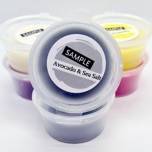 Avocado & Sea Salt Wax Melt Sample Pot