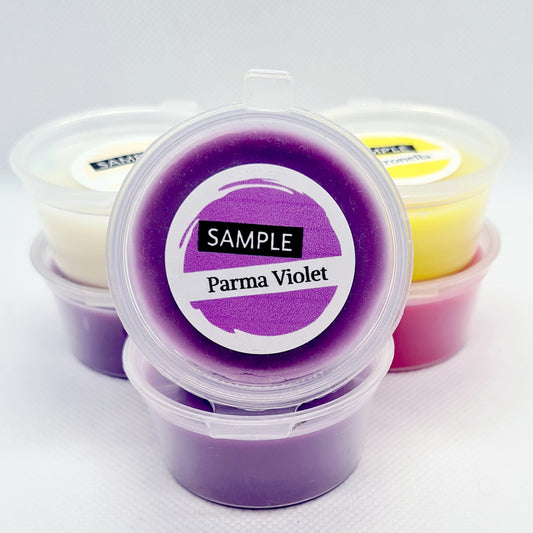 Parma Violet Wax Melt Sample Pot