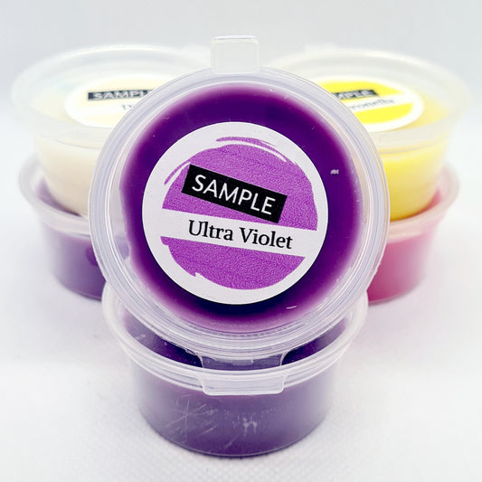Ultra Violet Wax Melt Sample Pot