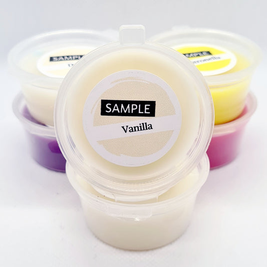 Vanilla Wax Melt Sample Pot